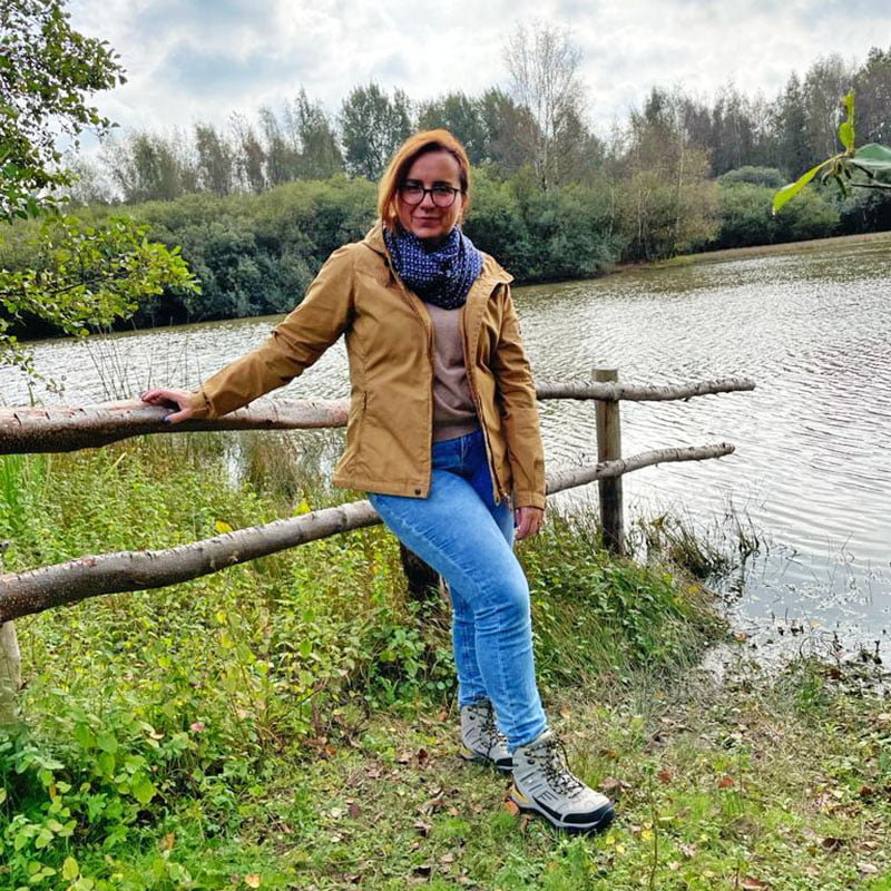 Wandelcoach Kornelia Azizi-Reczuch te Veenendaal